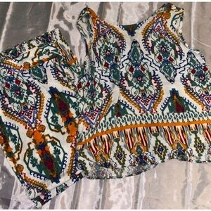 Christian Siriano 2 Piece Aztec Set